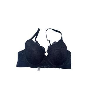 Victoria Secret Pre Owned Bra Size 36 C Black